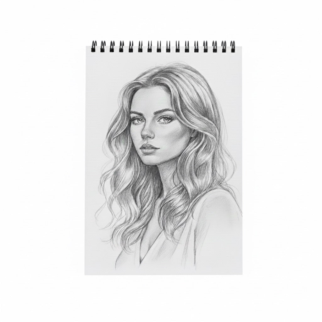 Carnet de croquis spiralé