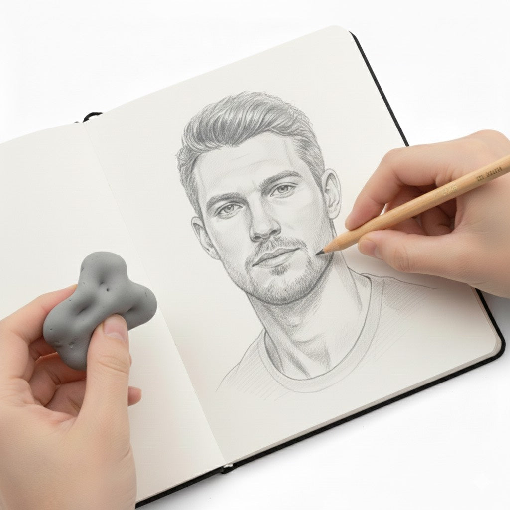 Gomme mie de pain malléable