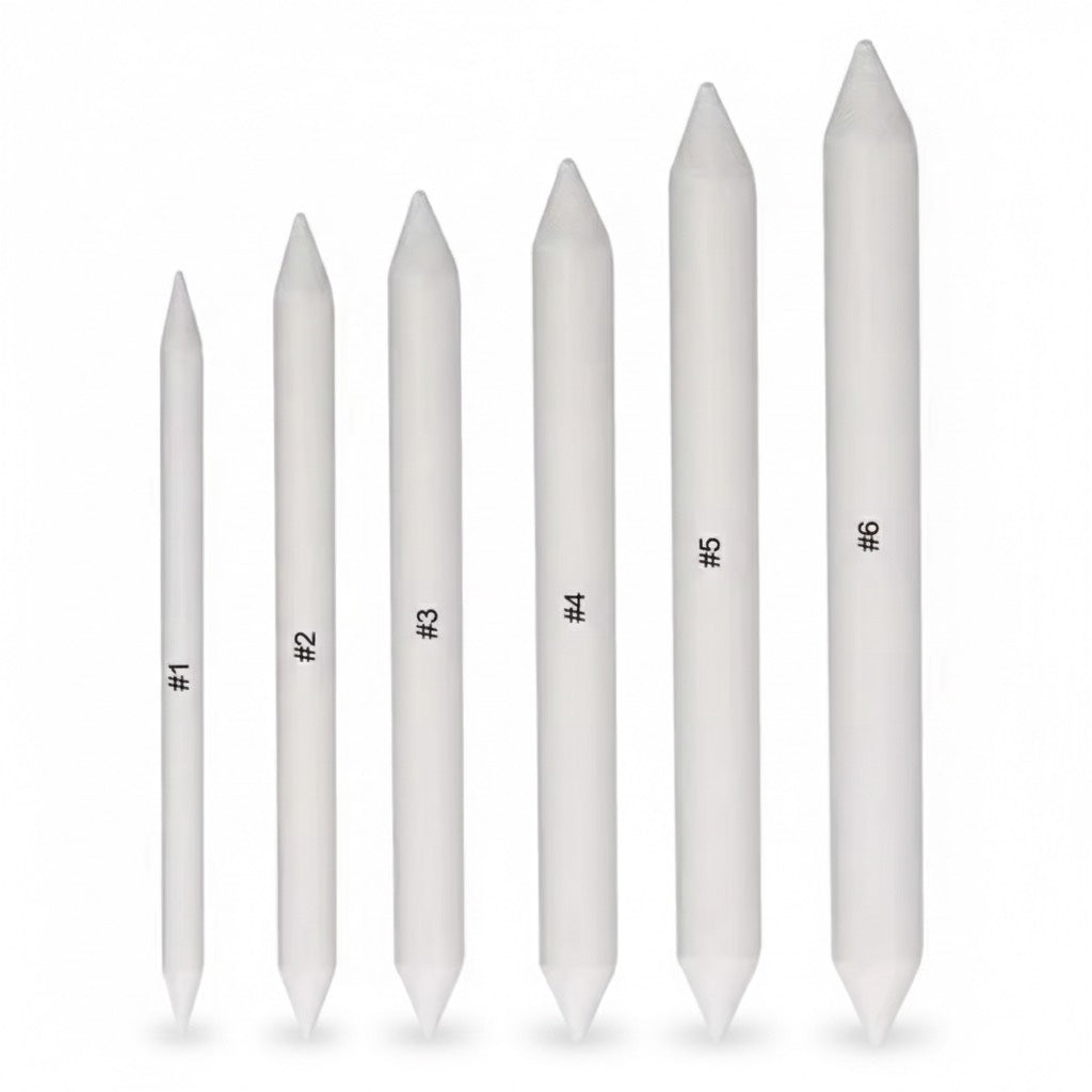 Lot de 6 Estompes et Tortillons pour Dessin