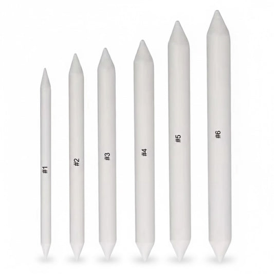 Lot de 6 Estompes et Tortillons pour Dessin