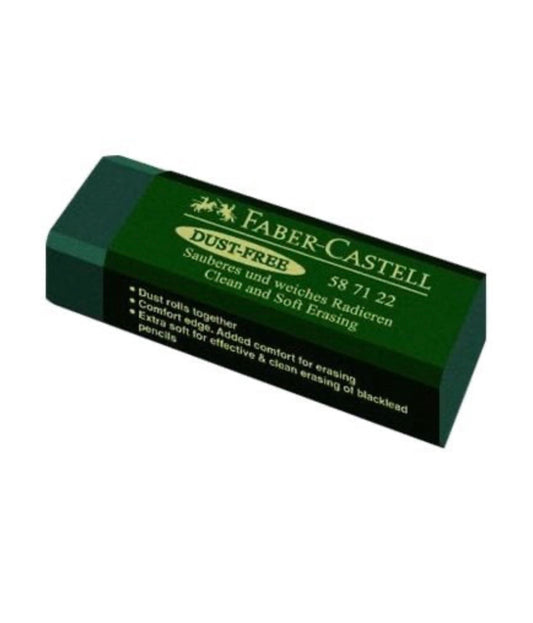 Gomme sans résidu verte - Faber Castell